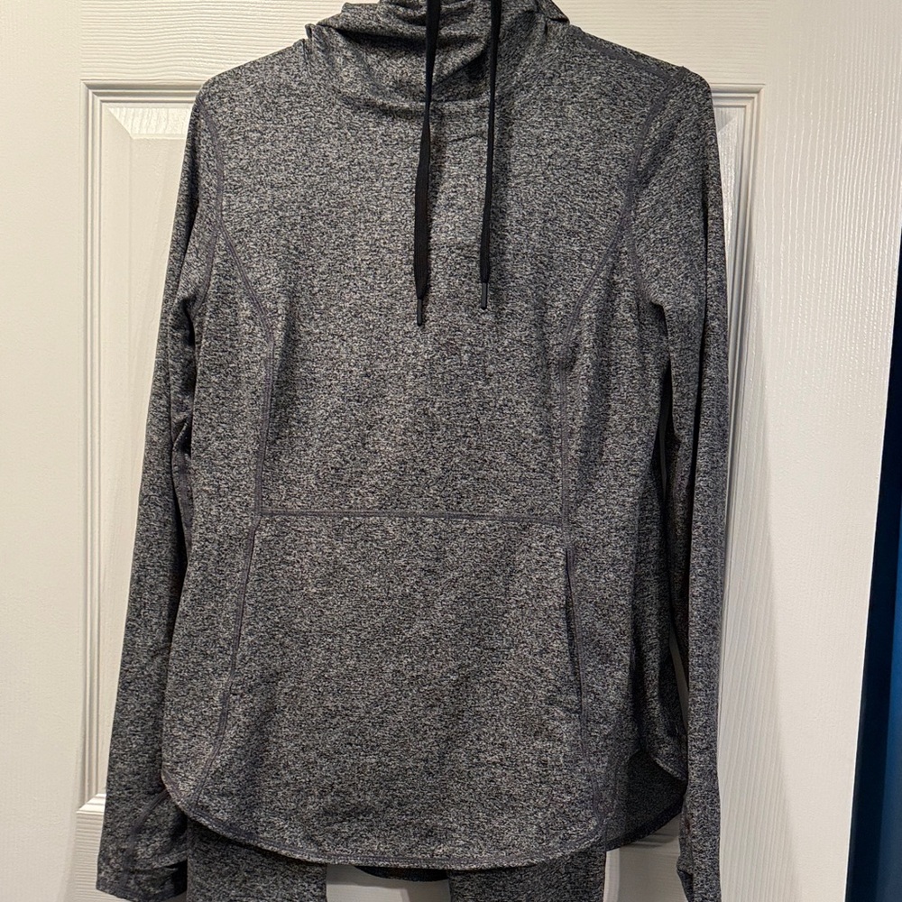 Zella Heather Gray Hoodie & Jogger Set